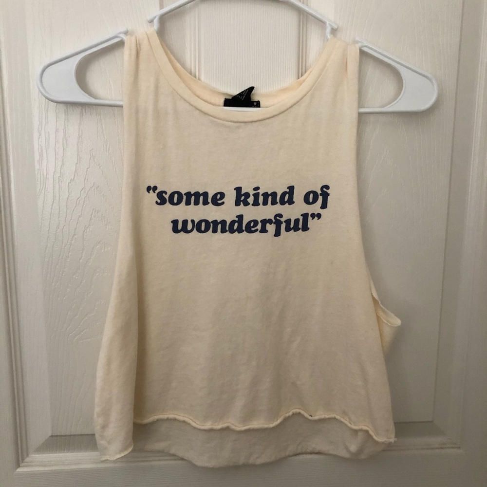 Cropped Muscle Tee